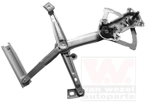 Do koszyka Mechanizm podnoszenia szyby drzwi przednich lewych Mercedes C 190 W201